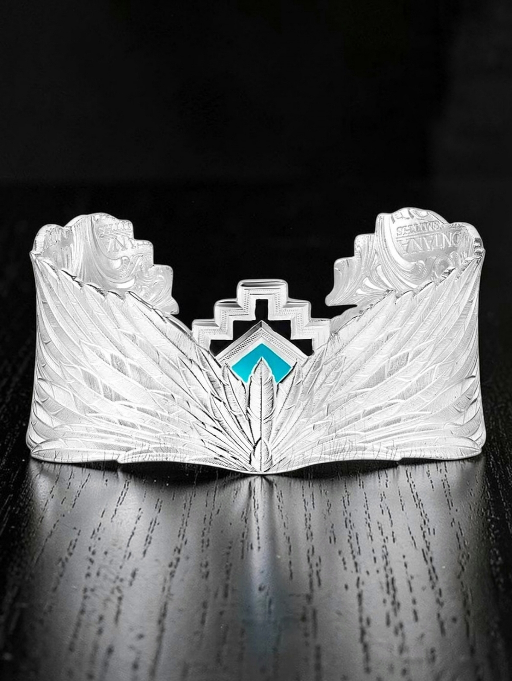Montana Silversmiths Firefly Lights‎ Fine Silver Cuff Bracelet Retail $110 ~ NEW